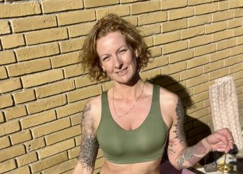 Ona Siaulyte er ny yogainstruktør i centeret på Thomas Morildsvej 11 i Hjørring. Foto: VENDIAFitness.