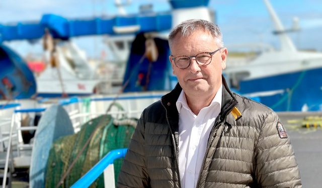 Formand Svend-Erik Andersen fra Danmarks Fiskeriforening. Foto: Privat.