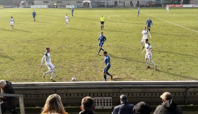 Nord Energi Arena i Hjørring fra en kamp mellem Vendsyssel FF og Brabrand. Arkivfoto: Palle W. Nielsen