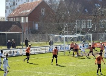 Vendsyssel FF - de vi'e - spillede en flot kamp mandag i 3-0 sejren over FC Roskilde. Foto: Palle W. Nielsen
