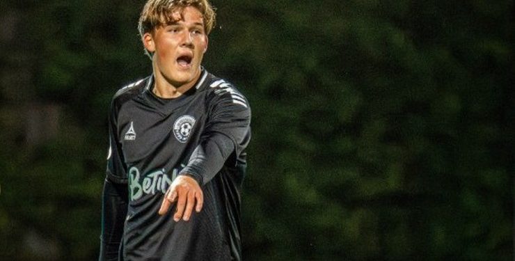 Mads Houkjær er et af Vendsyssel FF's store talenter. Foto: VFF