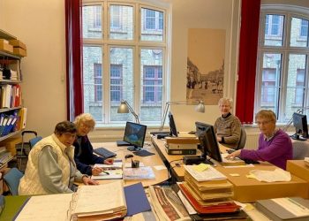 Frivilliges arbejde er alsidigt på Vendsyssel Historiske Museum. Foto: VHM.