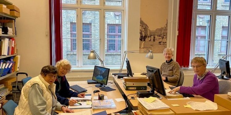 Frivilliges arbejde er alsidigt på Vendsyssel Historiske Museum. Foto: VHM.