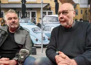 Claus Olsen og Tommy Høj er tovholdere og glæder sig over den vilde interesse for Veterantræf 2026. Foto: Sreenshot.