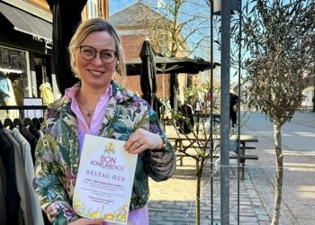 Christina Østergaard Gyldenløve Jensen fra Zjoos er formand i Hjørring Midtby og Hjørring Alliancen. Privatfoto