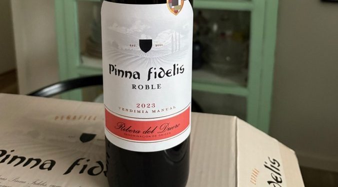 Maj måneds vin hos Arnes Vinimport i Skolegade i Hjørring er fra Pinna Fidelis i Ribera del Duero området. Foto: Palle W. Nielsen