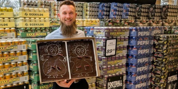 Jubilaren Mikkel. Foto: Brugsen.