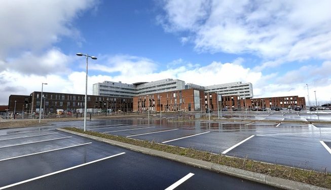 Aalborg Universitetshospital i Hospitalsbyen. Foto: Palle W. Nielsen