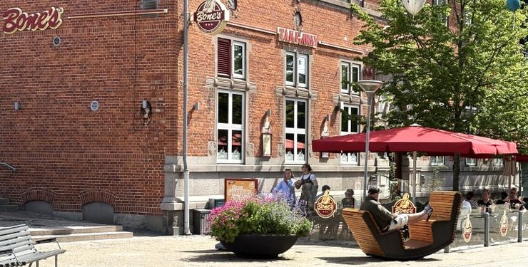 Bone's Hjørring er klar til byfesten. Foto: Palle W. Nielsen