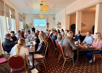Tirsdag holdt Hjørring Allaincen morgenmøde på Hotel Phønix. Foto: Betina D. Jensen.