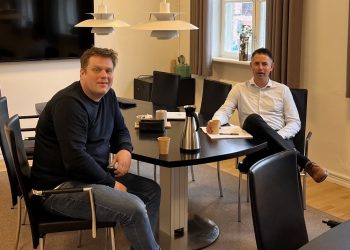 Johannes Haandsbæk Vestergaard og Casper Nissen Larsen.
