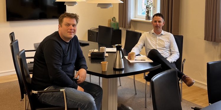 Johannes Haandsbæk Vestergaard og Casper Nissen Larsen.