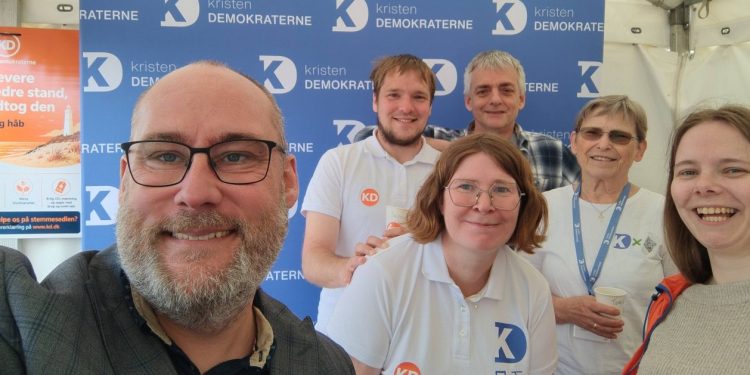 KristenDemokraterne på Naturmødet. Foto: Privat.