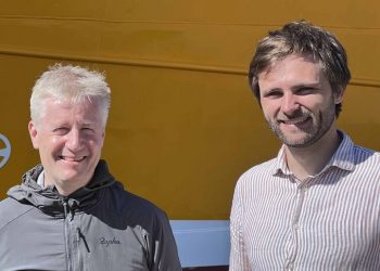 Karsten Mølgaard og Jonas Ilum Sørensen ser frem til resultaterne af Rederiet Isafolds brug af 
energiværktøjet HERA i arbejdet med at optimere energi, økonomi og grøn omstilling.