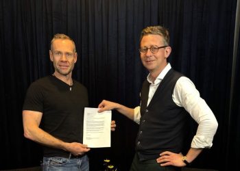 Anders Kondrup Risager  og Karsten Lauritzen. Foto: Privat.