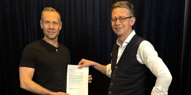 Anders Kondrup Risager  og Karsten Lauritzen. Foto: Privat.