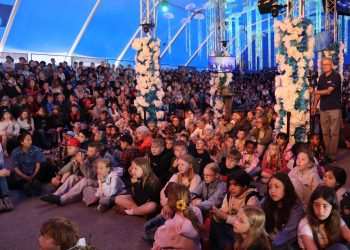 Børnenes fredag i Thunderdome. Foto: Naturmødet.