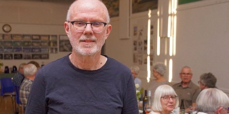 Foredragsholderen Niels Clemmensen har tidligere været præst i Børglum. Foto: Helge Jensen.