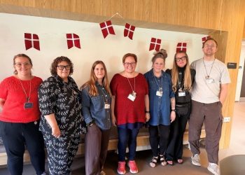 Personale på Sengeafsnit 7S. Foto: RN.