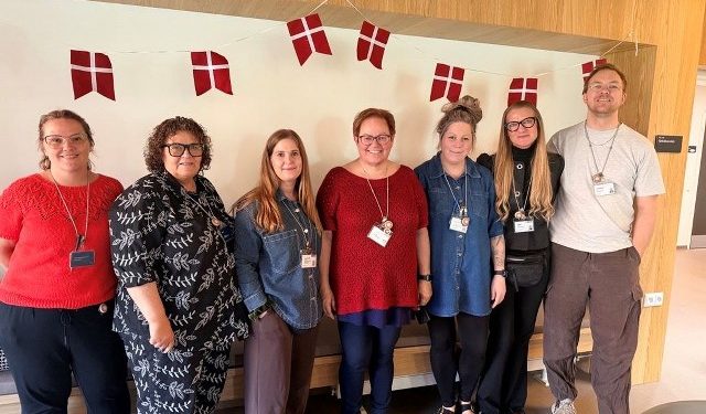 Personale på Sengeafsnit 7S. Foto: RN.