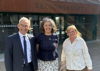Per Larsen (K), Mette Hardam (V), Kirsten Morild Andersen (A). Foto: RN.