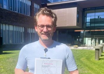Sygeplejerske Jesper Walther Larsen fra Reumatologisk Ambulatorium. Foto: Regionshospital Nordjylland.