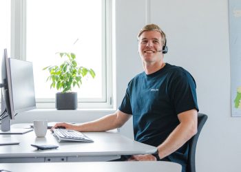 Export Manager Frederik Rams hos Smyril Line Cargo. Foto: Smyril Line.