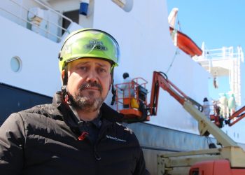Thomas Diget fra EnTech Marine A/S i Hirtshals. Foto: Terje Engø.