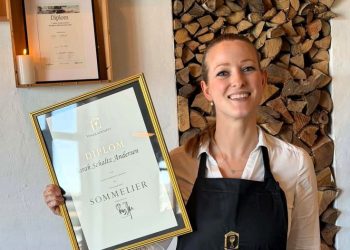 Restaurantchef Sarah Schaltz Andersen. Foto: Abstrakt.