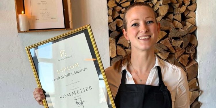Restaurantchef Sarah Schaltz Andersen. Foto: Abstrakt.