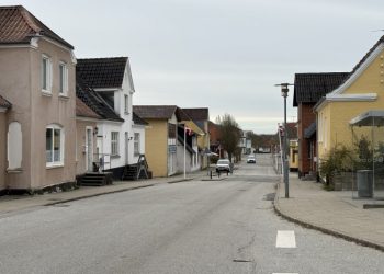 Der skal mere liv i Bindslevs midtby.  Foto: Palle W. Nielsen