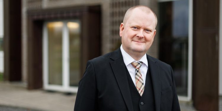 Christian Borrisholt Steen er politisk seniorkonsulent i Arbejdsgiverforeningen KA og medlem af Uddannelses- & Arbejdskraftudvalget i SMVdanmark. Foto: Jesper Voldgaard.