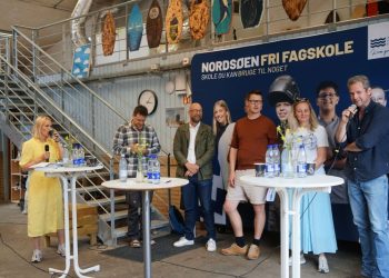 POP UP MUS med DPPO hos Nordsøen Fri Fagskole. Foto: DPPO.