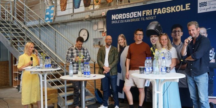 POP UP MUS med DPPO hos Nordsøen Fri Fagskole. Foto: DPPO.