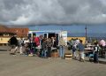børnekræmmermarked og dragebygning hos Hirtshals Handel & Erhverv. Foto: Privat.