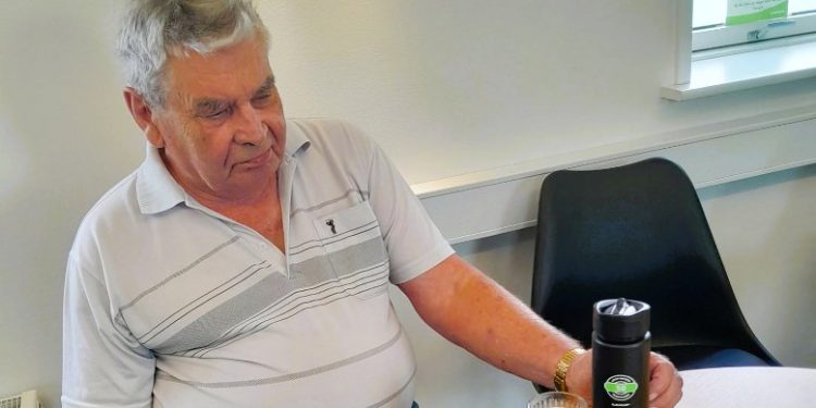 Henning har rundet de første halvtres træninger. Foto: LOOP.