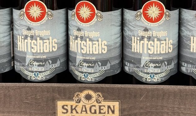 Den nye Hirtshals Øl kan købes hos Spar Hirtshals. Privatfoto