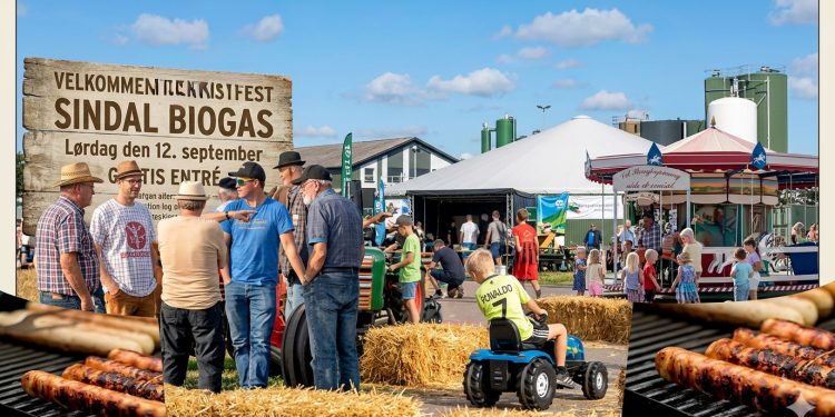 Sindal Biogas er i fuld gang med planlægningen af årets store Høstfest. Foto: AI genereret.