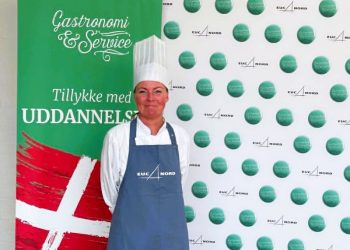 Forståeligt glad og stolt Jessie Povlsen. Foto: Johnny Povlsen.