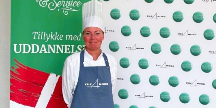 Forståeligt glad og stolt Jessie Povlsen. Foto: Johnny Povlsen.