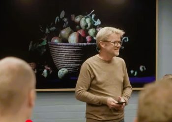 Teamleder Leif Lund Jakobsen fra Kultur og Event i Hjørring Kommune. Foto: Screendump.