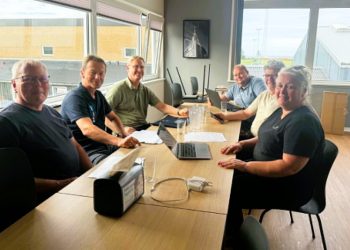 Planlægningsmøde i Hirtshals Idrætscenter. Foto: Lions.