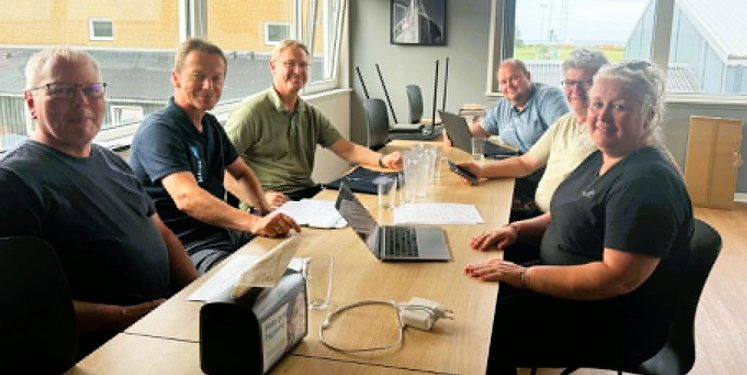 Planlægningsmøde i Hirtshals Idrætscenter. Foto: Lions.