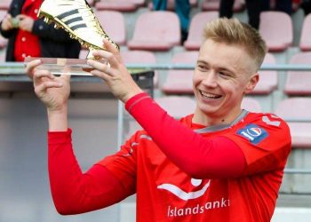 Patrick Pedersen. Foto: Valur Fótbolti.