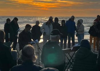 Sankt Hans på Tornby Strand. Foto: Privat.