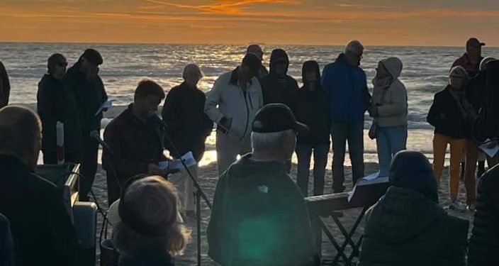 Sankt Hans på Tornby Strand. Foto: Privat.
