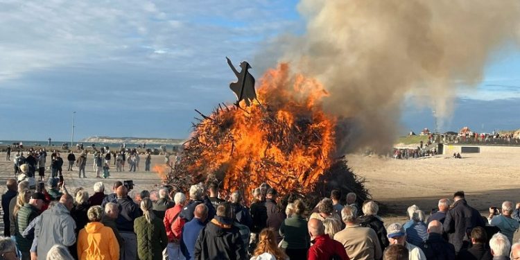 Sankt Hans i Løkken. Foto: Privat.
