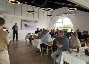 Jørgen Høll sagde tak og farvel efter årevis med stor succes som direktør for Skallerup Seaside Resort. Foto: Lars Bertolt Winther.