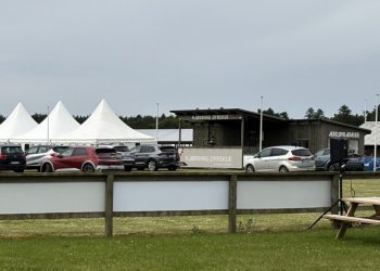 Ringen til Hjørring Dyrskue var onsdag til mobile hestekræfter - fredag og lørdag er det dyrenes tur. Foto: Palle W. Nielsen
