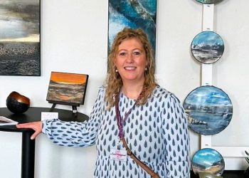 Kunstner Ann Nordenstrand. Foto: Bob Knudsen Andersen.